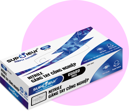 Guard Nitrile Disposable Gloves